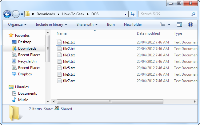 تغییرنام فایل ها با استفاده از CMD و دستور ren - تصویر 3 - نتیجه کار